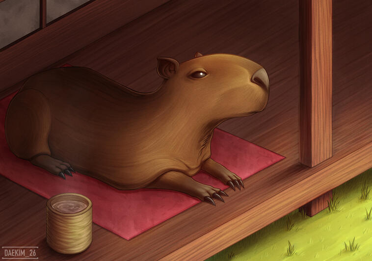 Pokemon Capybara (Normal Type)