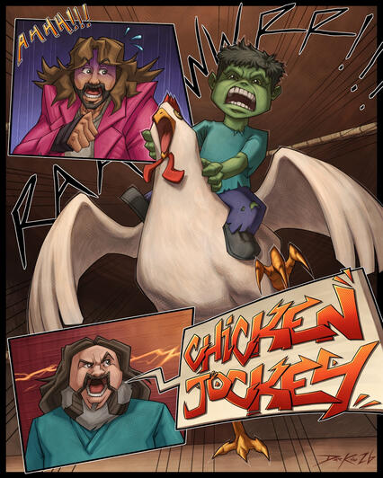Chicken Jockey
