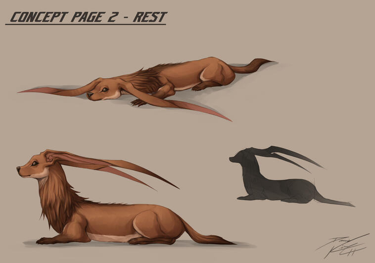 Maned Stoat (Rest)