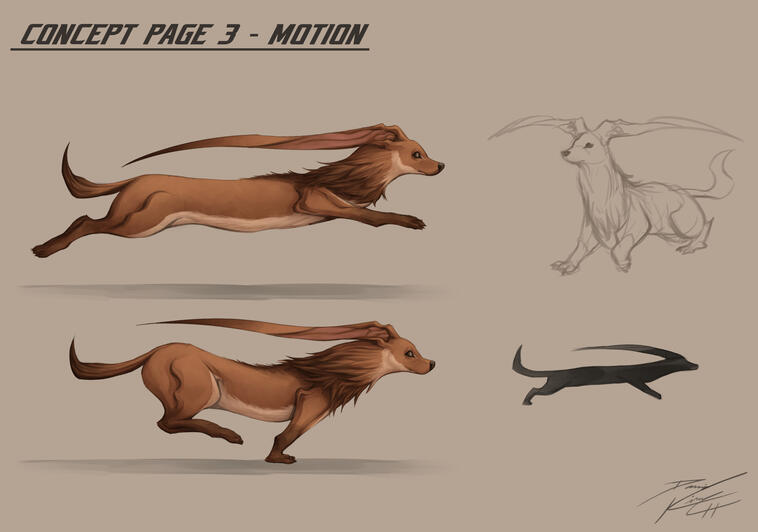 Maned Stoat (Motion)