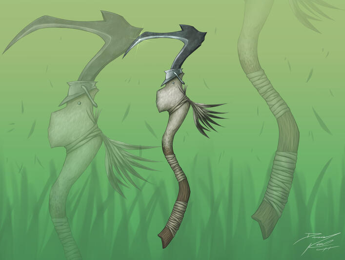 Australian White Ibis Scythe