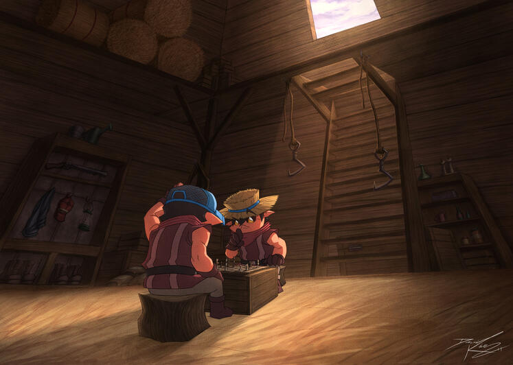 Barn Set up