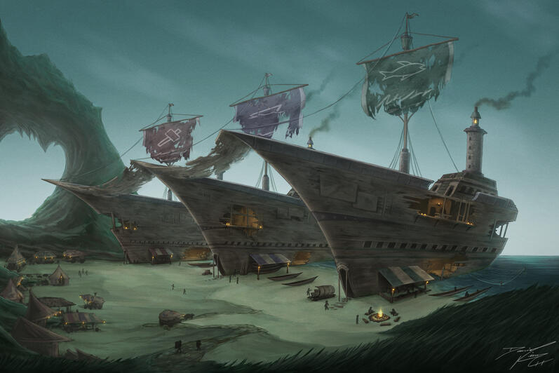 Sailing Ship Dwelling