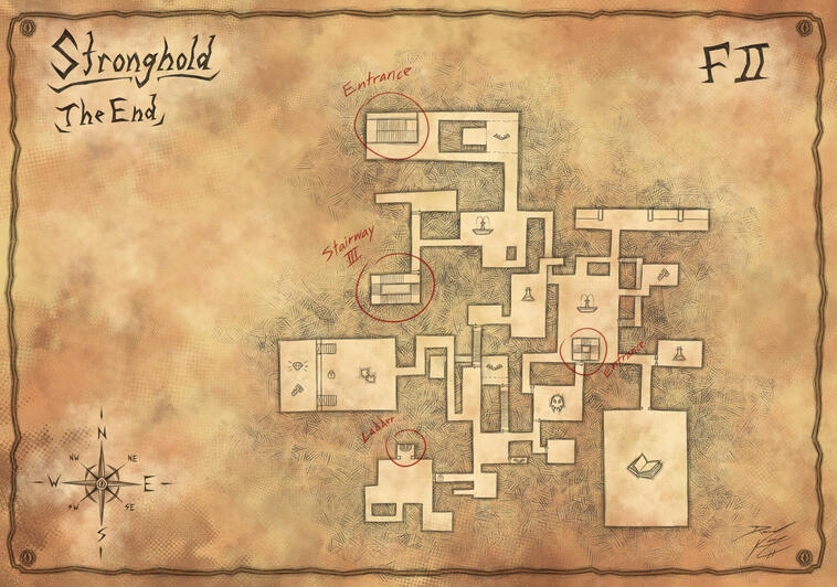 StrongHold Map (Floor 2)