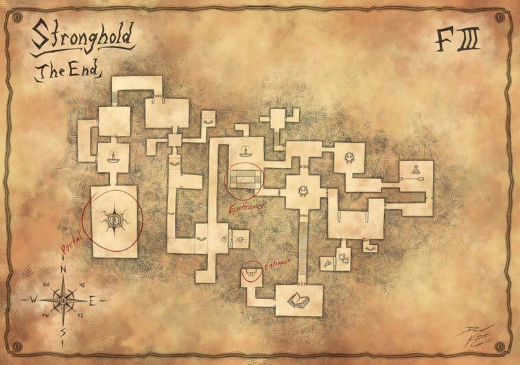 StrongHold Map (Floor 3)